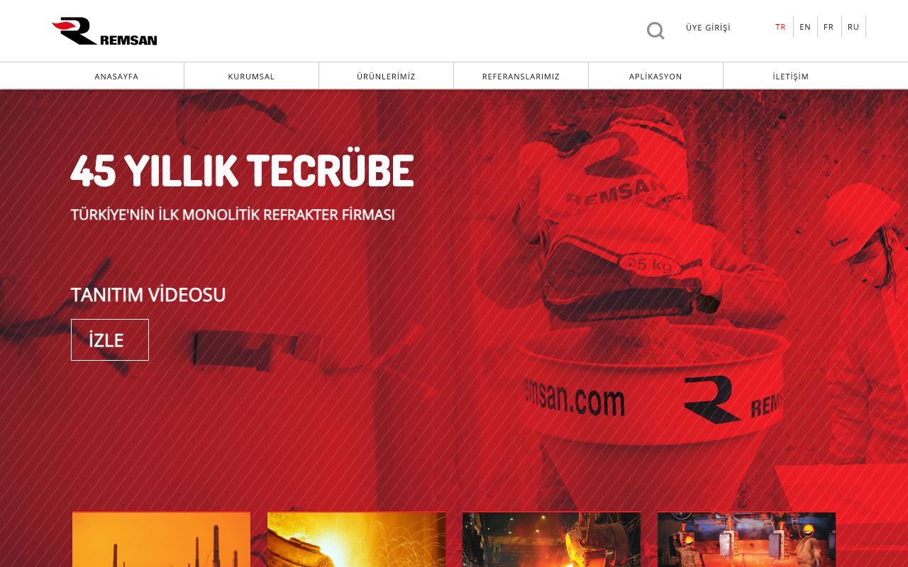 REMSAN Refrakter Malzeme San. Tic. A.Ş.