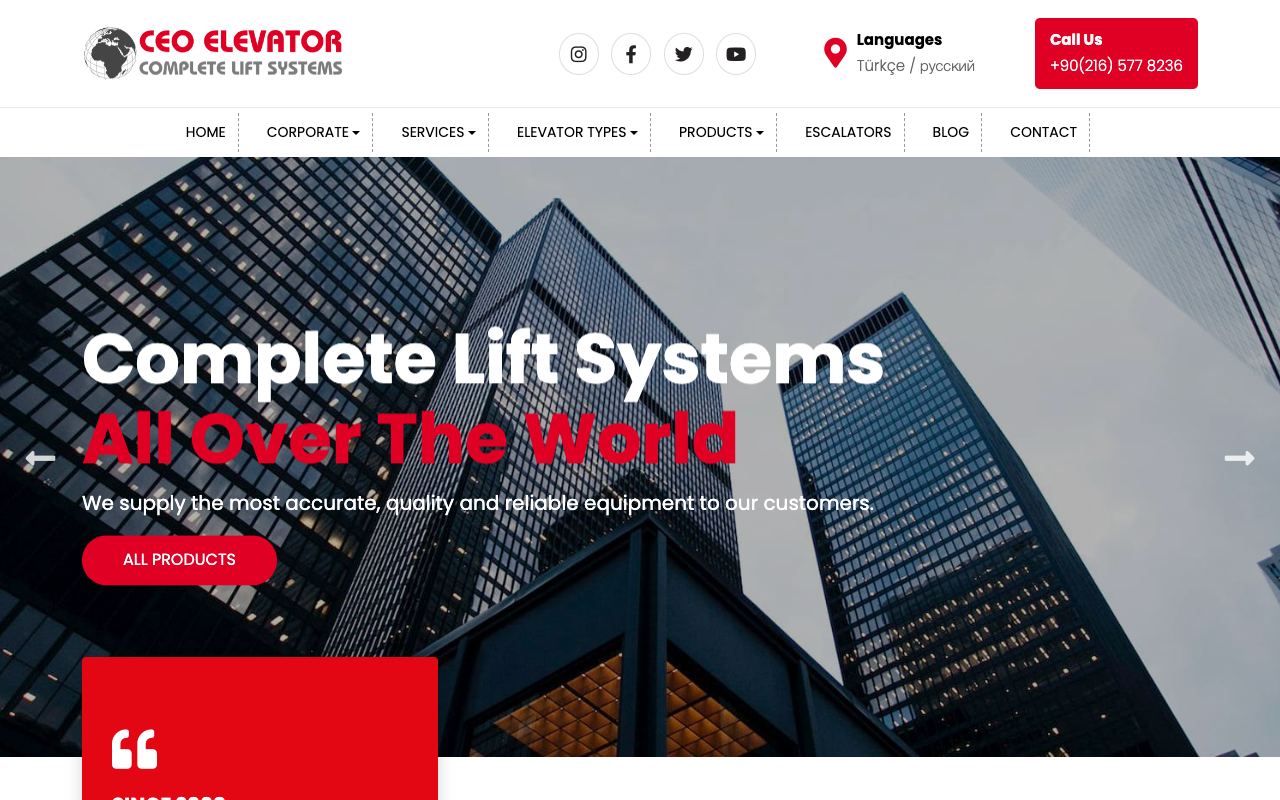 CEO Elevator Mühendislik Dış Tic. Ltd. Şti.