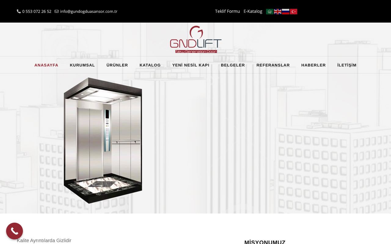 Gündoğdu Asansör / GND Lift