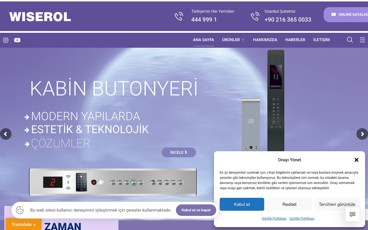 Wiserol / Elit Elektronik ve Asansör Sanayi Ticaret Ltd. Şti.