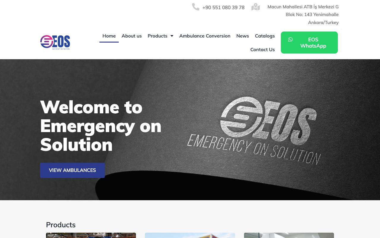 EOS Ambulance / Emergency on Solution