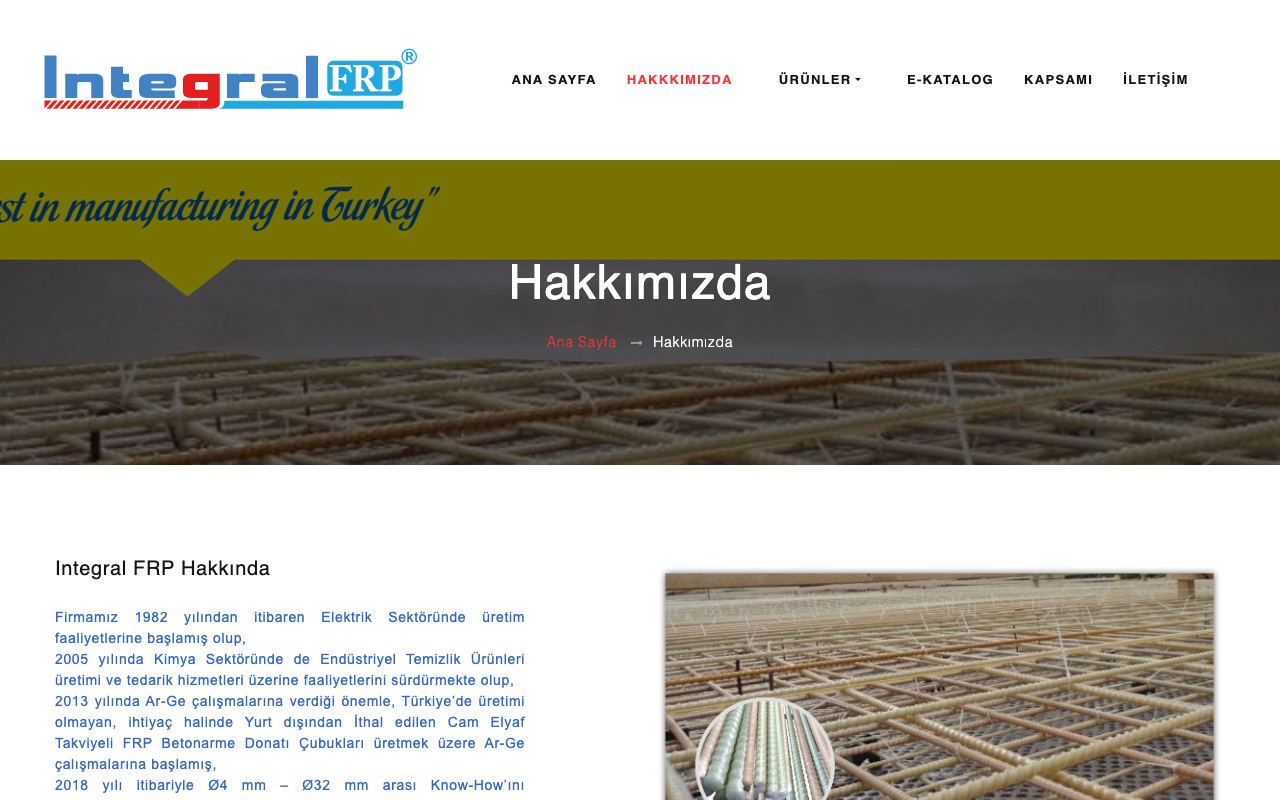 Integral FRP