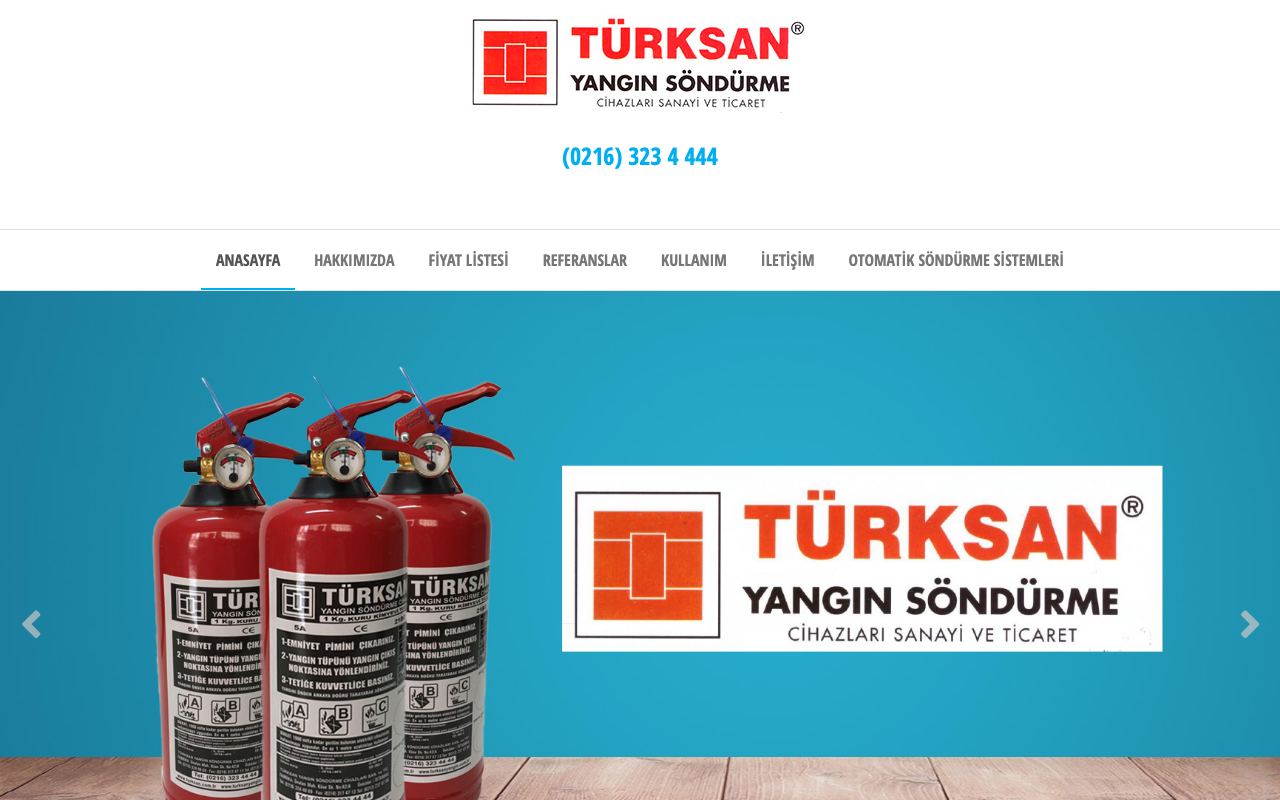Türksan Yangın Söndürme Cihazları